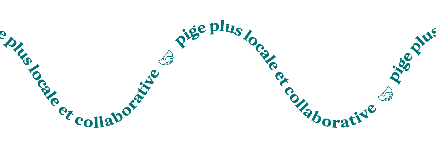 Bandeau texte zigzag